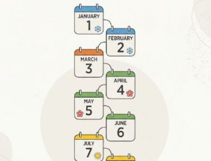 Como falar e escrever os meses em inglês