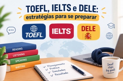 TOEFL, IELTS e DELE: estratégias para se preparar