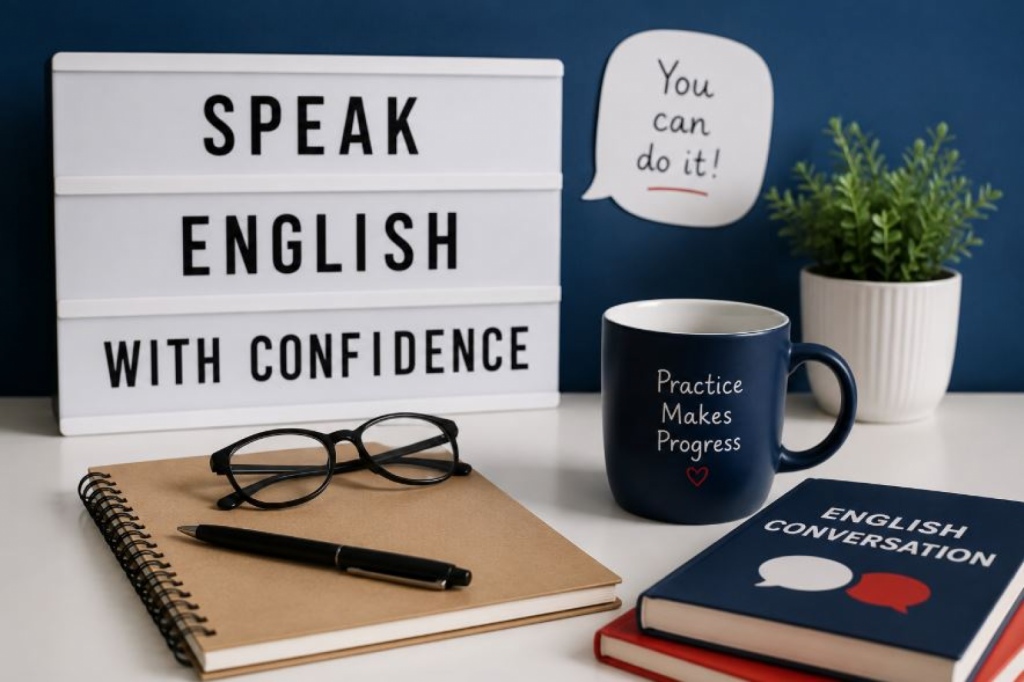 Fale inglês com confiança e supere os bloqueios