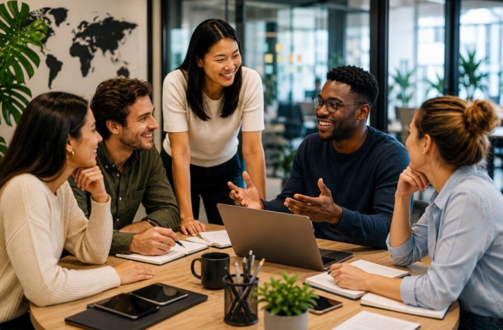 Português para estrangeiros: benefícios para a equipe