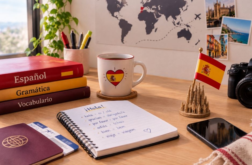 Curso de espanhol: comece agora e avance no seu ritmo