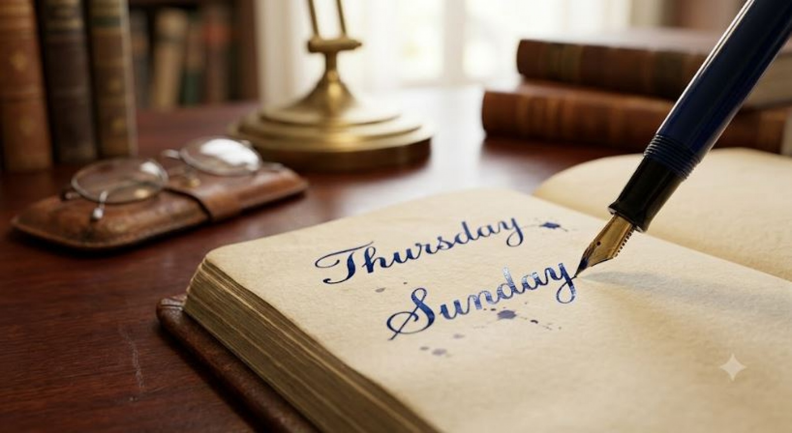 Thursday e Sunday: aprenda a grafia correta
