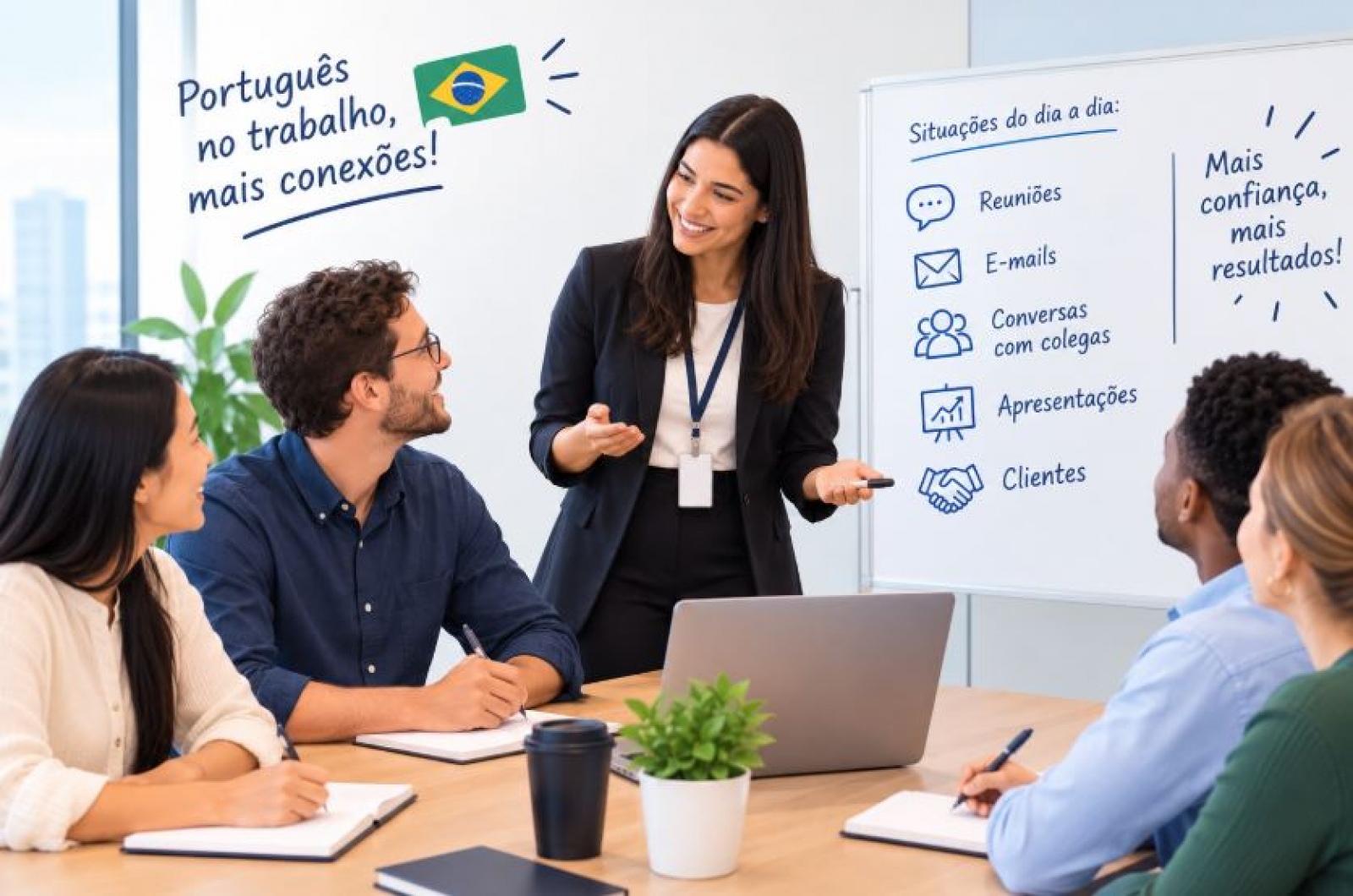 Como Ensinar Português a Estrangeiros na Empresa